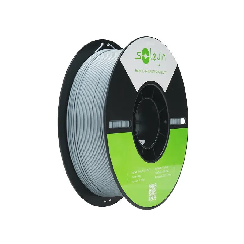 gris Soleyin Ultra PLA Mate - Gris 1 kg (1.75 mm) - Imagen 1