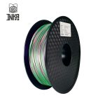 InkaFil PLA Seda Bicolor - Verde y Rosáceo 1 kg (1.75 mm)