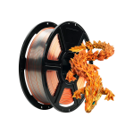 Flashforge PLA Seda Tricolor - Oro, Plata y Cobre 1 kg (1.75 mm)