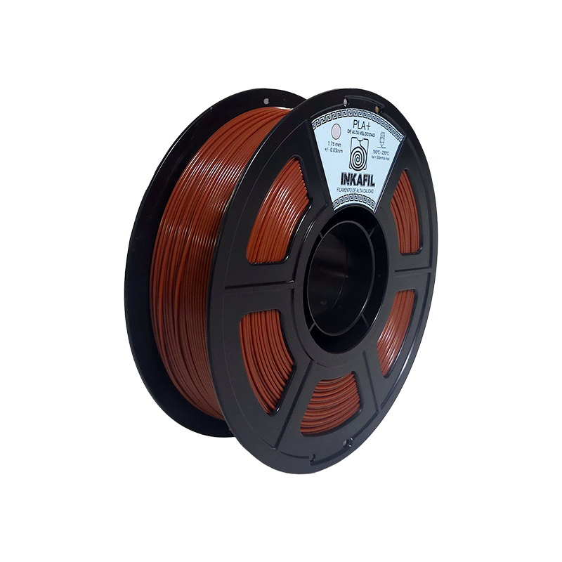 RAPID PLA+ CAFE InkaFil Rapid PLA+ – Café 1 kg (1.75 mm) - Imagen 1