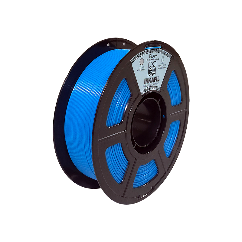 RAPID PLA+ CYAN InkaFil Rapid PLA+ – Cian 1 kg (1.75 mm) - Imagen 1