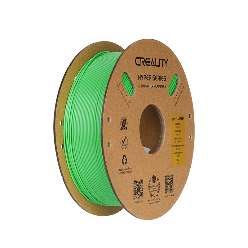 HYPER PLA VERDE Creality Hyper PLA - Verde 1 kg (1.75 mm) - Imagen 1