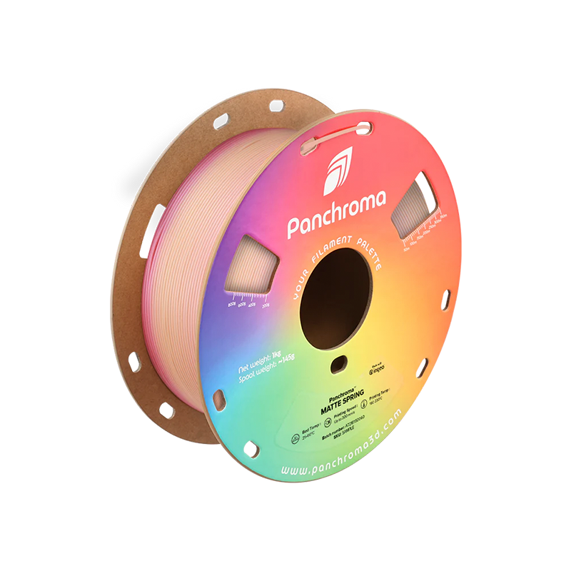 PANCHROMA PLA MATE GRADIENTE PRIMAVERA Polymaker Panchroma PLA Mate Gradiente - Primavera 1 kg (1.75 mm) - Imagen 1