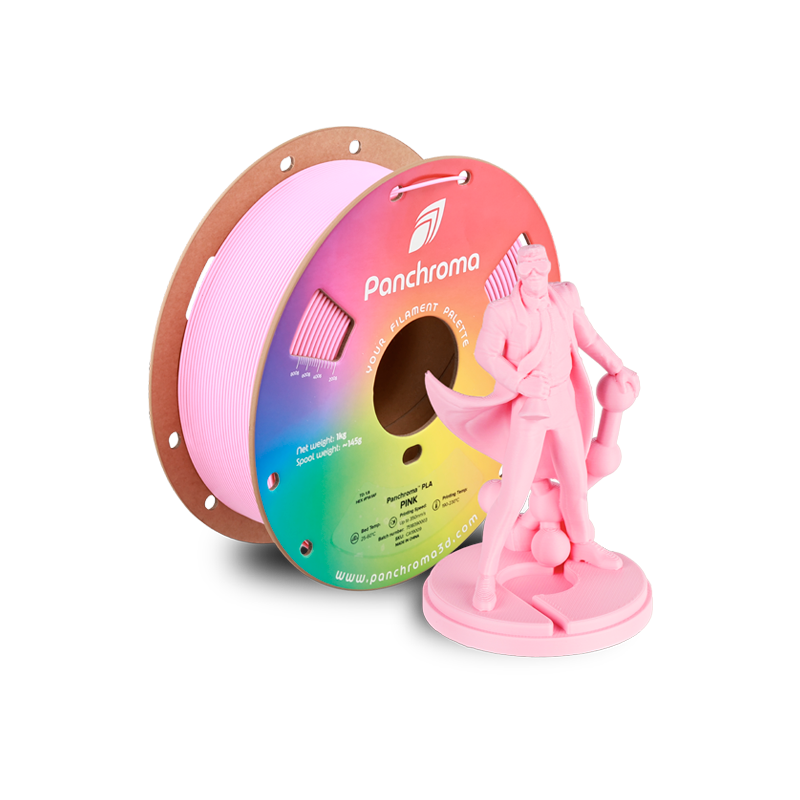 PANCHROMA PLA ROSADO Polymaker Panchroma PLA - Rosado 1 kg (1.75 mm) - Imagen 1