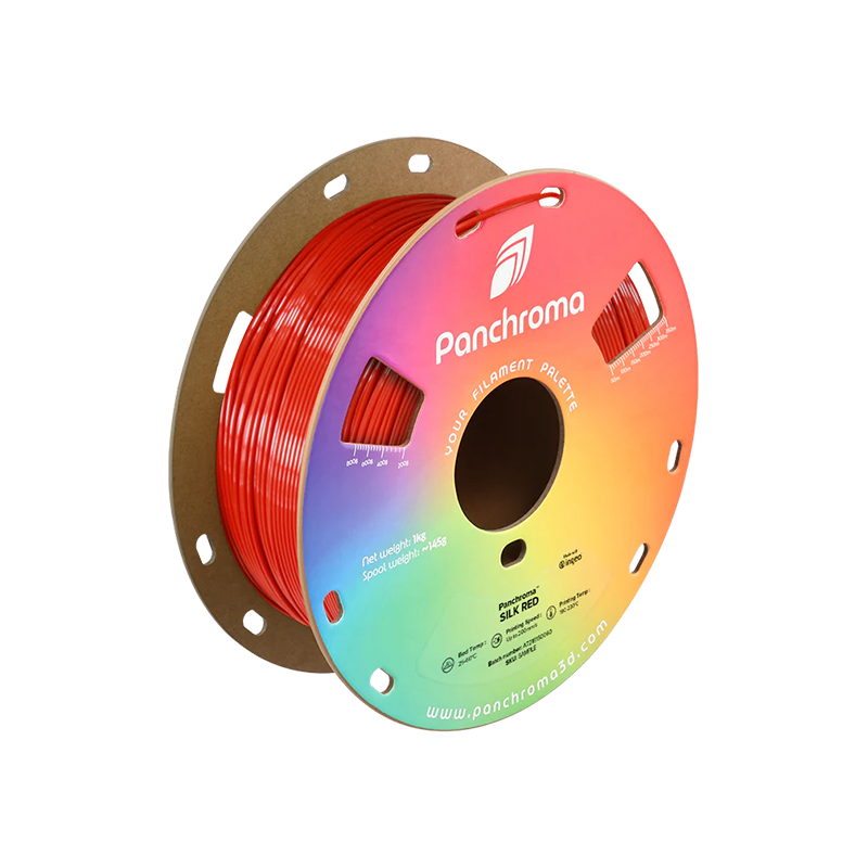 PANCHROMA PLA SEDA ROJO Polymaker Panchroma PLA Seda - Rojo 1 kg (1.75 mm) - Imagen 1