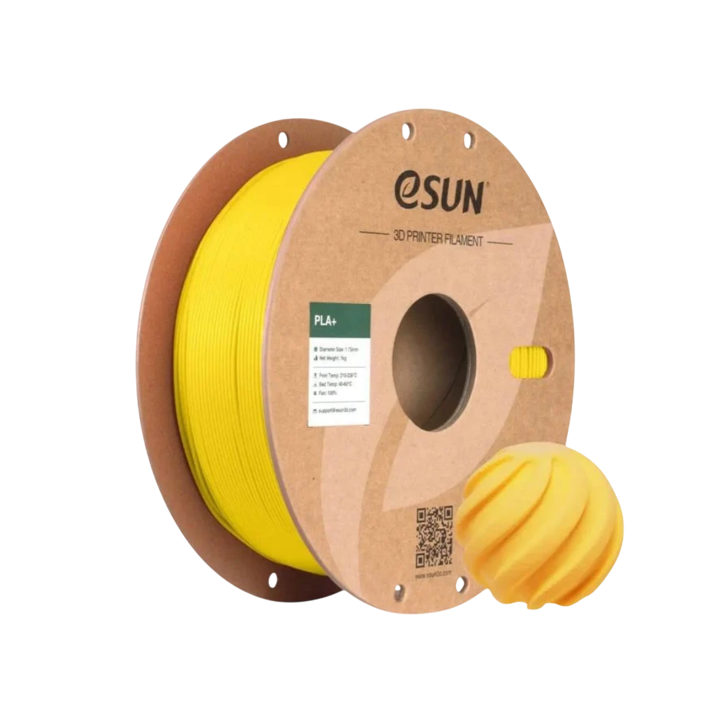Esun PLA+ - Amarillo 1kg (1.75mm) Esun PLA+ - Amarillo 1 kg (1.75mm) - Imagen 1